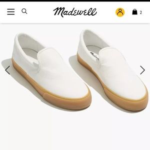 Madewell Sidewalk Sneakers in Recycled Canvas